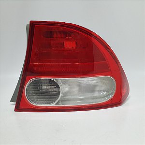 Lanterna Traseira New Civic 2007 A 2011 (Furo Carcaça) Direita Original