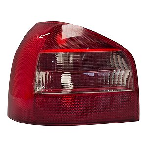 Lanterna Traseira Audi A3 2001 A 2006 (Lente Trincada) Esquerda Cristal 8L0945095B Original