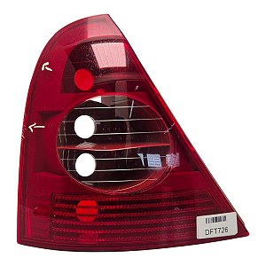 Lanterna Traseira Clio Hatch 2003 A 2012 Esquerda Cristal Original