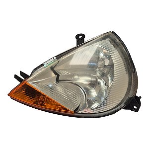 Farol Dianteiro Ford Ka 1997 A 2007 Pisca Amarelo Esquerdo Foco Simples Valeo Original