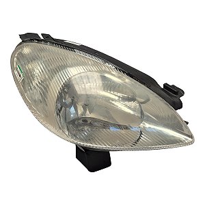 Farol Dianteiro Picasso 2000 A 2007 Direito Mascara Cromada Foco Simples Original
