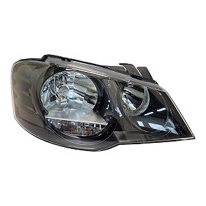 Farol Dianteiro Golf Sportline 2008 A 2014 Direito Mascara Negra Bifocal IMM0512010 Magneti Marelli Original