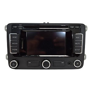 Central Multimidia Jetta Amarok Passat Tiguan Fusca 2011 A 2018 3C8035278E Original