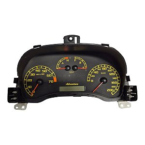 Painel Instrumentos Doblo Adventure 2002 A 2008 (Sem Lente) 200Km 7000Rpm 100163165 Original
