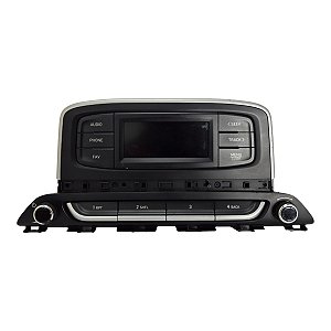 Radio Som Hb20 2020 A 2023 (Faltando Moldura) Preto Original