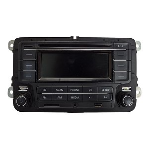 Radio Som Fox Spacefox Crossfox 2010 A 2014 Preto 5Z0035160 Original
