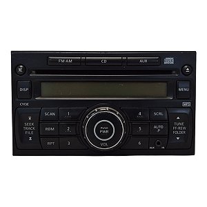 Radio Som Livina Tiida Frontier 2008 A 2016 Preto 28185Jt30A Original