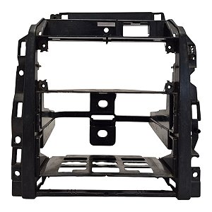 Suporte Gaveta Fixacao Radio Som Golf  2000 A 2013 1J1858069 Preta Original