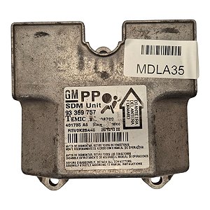 Modulo Central Airbag Vectra 2006 A 2011 93369757 Original