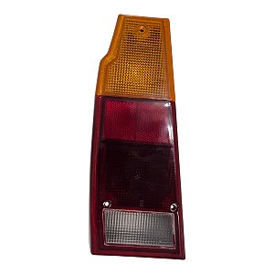 Lanterna Traseira Parati Saveiro 1985 A 1997 (Trincado Na Lateral) Esquerda Cristal Paralela