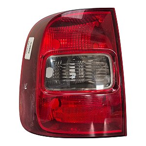 Lanterna Traseira Saveiro G5 G6 2009 A 2016 (Lente Raxada) Esquerda Cristal Original