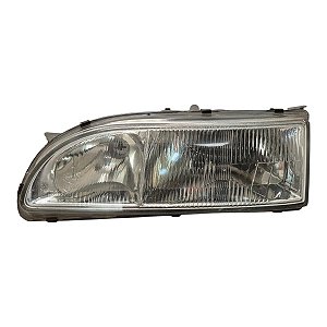 Farol Dianteiro Sonata 1993 A 1996 Esquerdo Mascara Cromada Original
