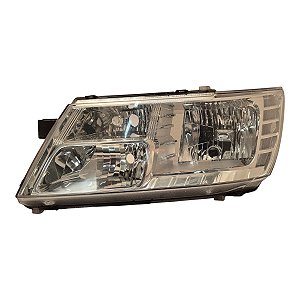 Farol Dianteiro Journey Freemont 2008 A 2018 Esquerdo Mascara Cromada 05067789Ac Original
