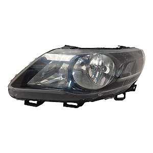Farol Dianteiro Gol Saveiro Voyage G5 2008 A 2012 Esquerdo Mascara Negra Paralelo