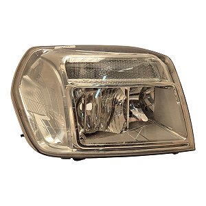 Farol Dianteiro Ranger 2009 A 2012 Direito Mascara Cromada 9L5513005Aa Original