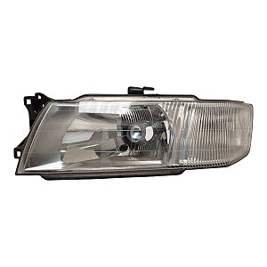 Farol Dianteiro Space Wagon 1998 A 2004 Esquerdo Mascara Cromada Original