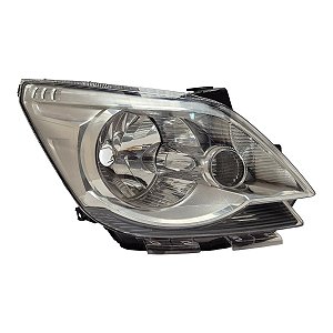 Farol Dianteiro Cobalt 2011 A 2016 Direito Mascara Cromada Paralelo