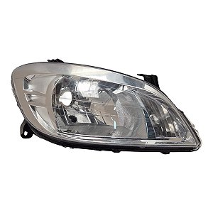 Farol Dianteiro Celta 2006 A 2014 Direito Mascara Cromada Paralelo