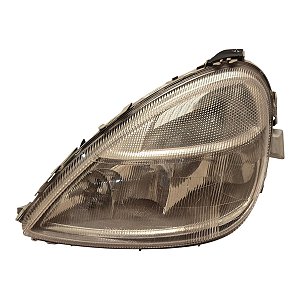 Farol Dianteiro Classe A 1997 A 2001 (Garrinha Quebrada) Direito Mascara Cromada A1688201361 Original