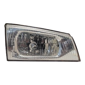 Farol Dianteiro Besta Gs 1998 A 2004 (Haste Colada)  Direito Mascara Cromada Original