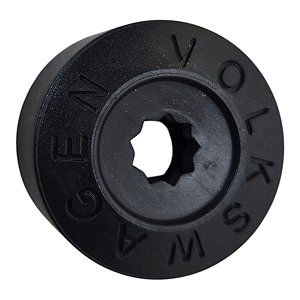 Tampa Capa Parafuso Roda Liga Leve  Vw (Parafuso 17mm)  1K06011739B9 Original