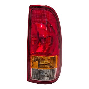 Lanterna Traseira F250 1998 A 2012 Direita Tricolor Paralela