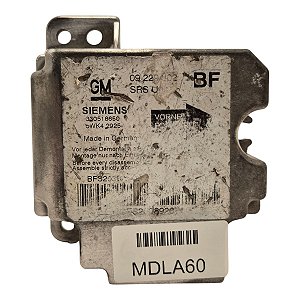 Modulo Central Airbag Astra Zafira Vectra 1999 A 2011 09229302 330518650 5Wk42925 Original