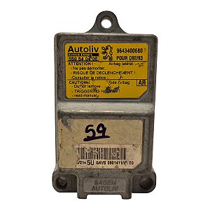 Modulo Central Airbag Peugeot 406 1995 A 2004 9643400680 550540400 Original
