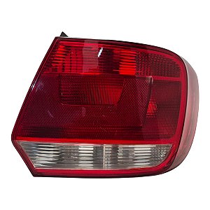 Lanterna Traseira Gol G6 2013 A 2016 (1 Ponto Fix.Quebrado) Direita Cristal Paralela