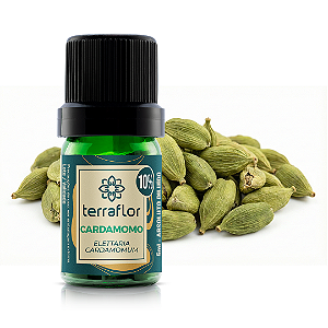 Óleo Essencial Cardamomo 5ml (Diluído a 10%) - Terra Flor