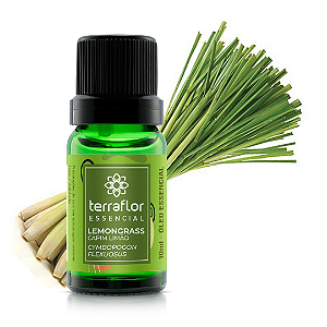 Óleo Essencial Lemongrass (Capim Limão) 10ml - Terra Flor