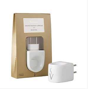 Aromatizador Elétrico Original Porcelana Branco - Via Aroma