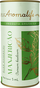 Óleo Essencial Manjericão Orgânico 5ml - Aromalife