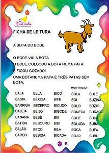 FICHAS DE LEITURA