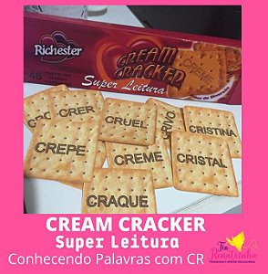CREAM CRACK SUPER LEITURA -PALAVRAS COM CR