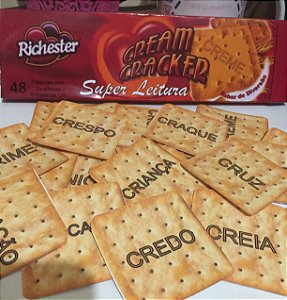 CREAM CRACK SUPER LEITURA -PALAVRAS COM CR