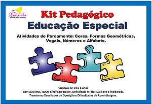 KIT PEDAGÓGICO- EDUCAÇÃO ESPECIAL