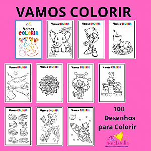 Revistinha Para Colorir