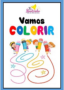 Revistinha Para Colorir
