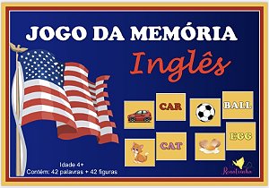 Jogo da Memória em Inglês