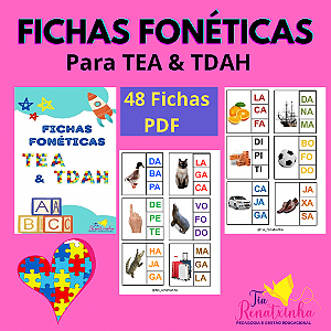 Fichas Fonéticas- TEA e TDAH