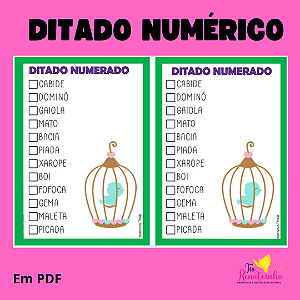 Ditado Numérico