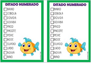 Ditado Numérico