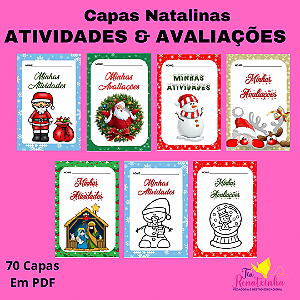 Capas Natalinas- Atividades & Avaliações