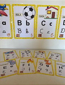 Alfabeto Parede & Caderno