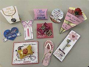 Kit 10 Lembrancinhas Dia das Mães