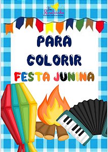 Para Colorir Festa Junina