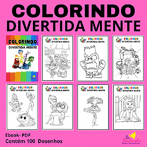 Colorindo Divertida Mente