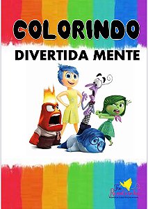 Colorindo Divertida Mente