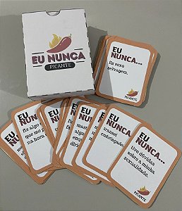 JOGO EU NUNCA PICANTE 🌶️
